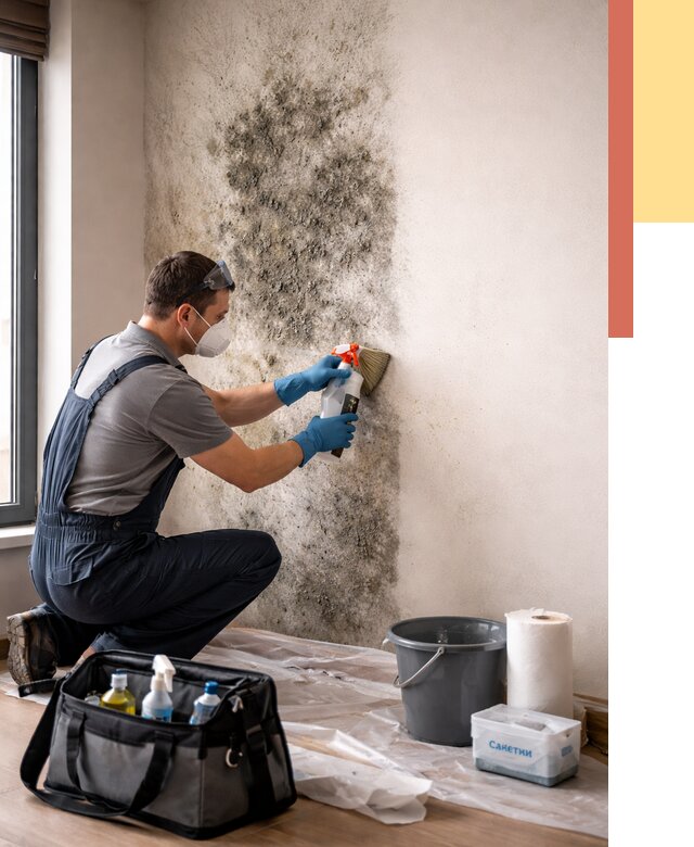 Удаление плесени со стен в Городце от 2176 руб. — быстро и недорого | ОТДЕЛОЧНИК-Грд