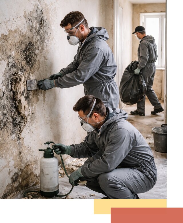 Удаление плесени со стен профессионально в Городце