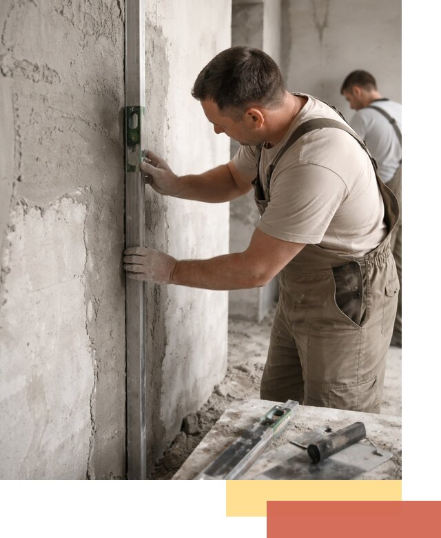 Установка штукатурных маяков в Городце с гарантией качества