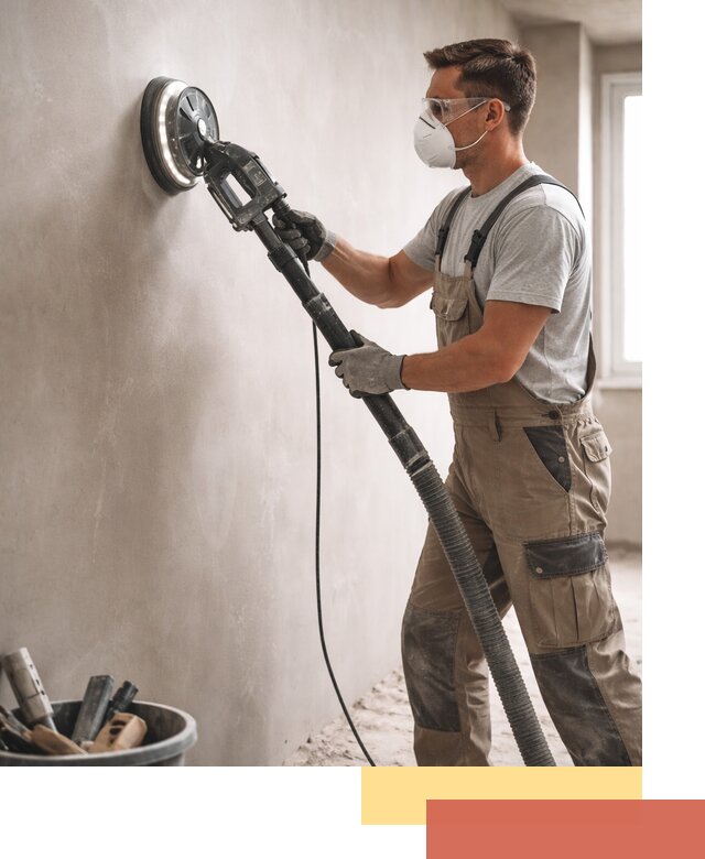 Профессиональная шлифовка стен в Городце быстро и качественно