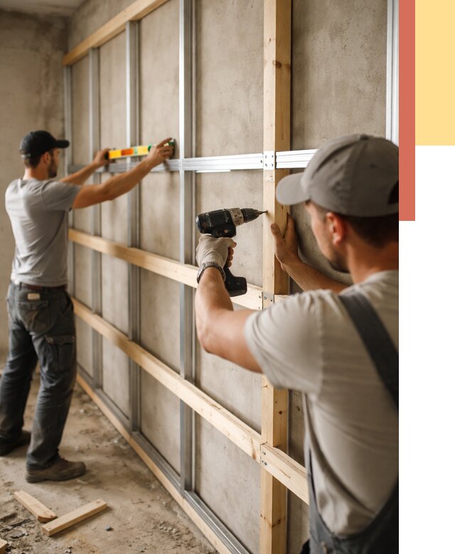 Устройство обрешетки под панели в Городце от 2126 руб. — монтаж под ключ | ОТДЕЛОЧНИК-Грд