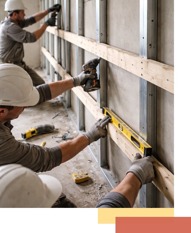 Устройство обрешетки под панели в Городце