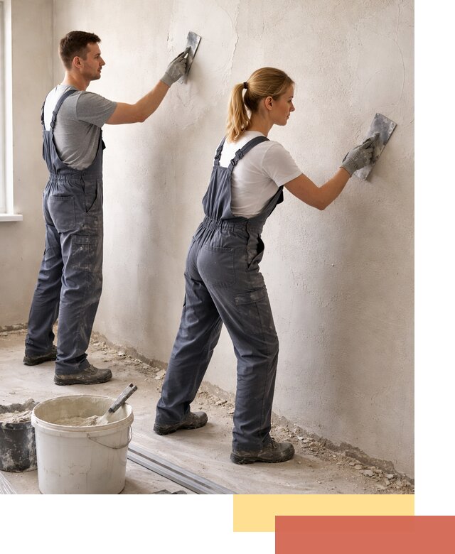 Штукатурка стен под обои в Городце профессионально и быстро