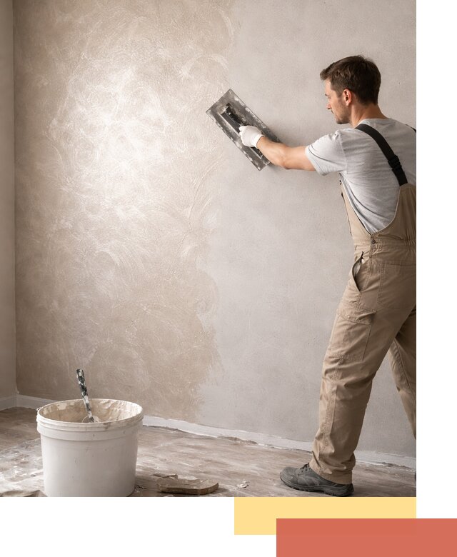 Декоративная штукатурка «Мокрый шелк» под ключ в Городце