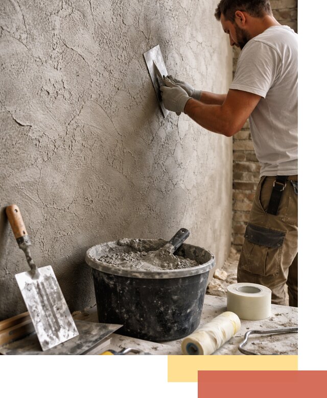 Декоративная штукатурка лофт в Городце — отделка стен и потолков