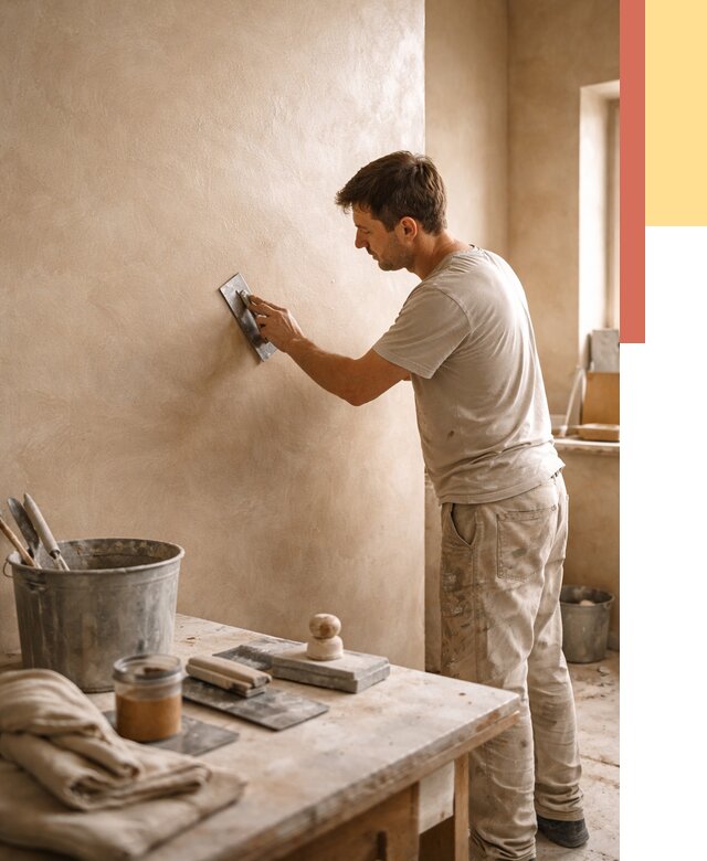 Марокканская штукатурка таделакт в Городце под ключ от 4252 руб. | ОТДЕЛОЧНИК-Грд