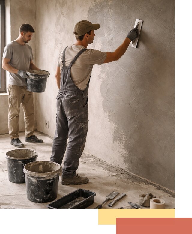 Нанесение микроцемента на стены в Городце качественно и быстро