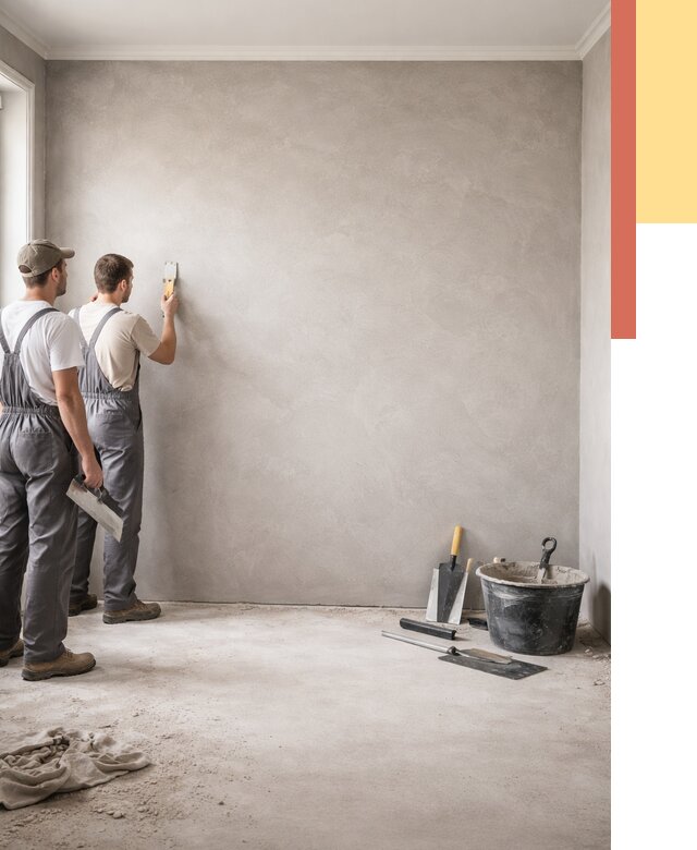 Микробетон на стены в Городце от 1265 руб. — нанесение и отделка | ОТДЕЛОЧНИК-Грд