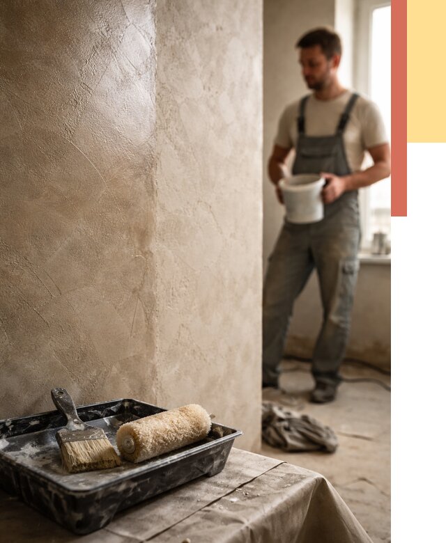 Нанесение воска на штукатурку в Городце от 3543 руб. | Услуги ОТДЕЛОЧНИК-Грд