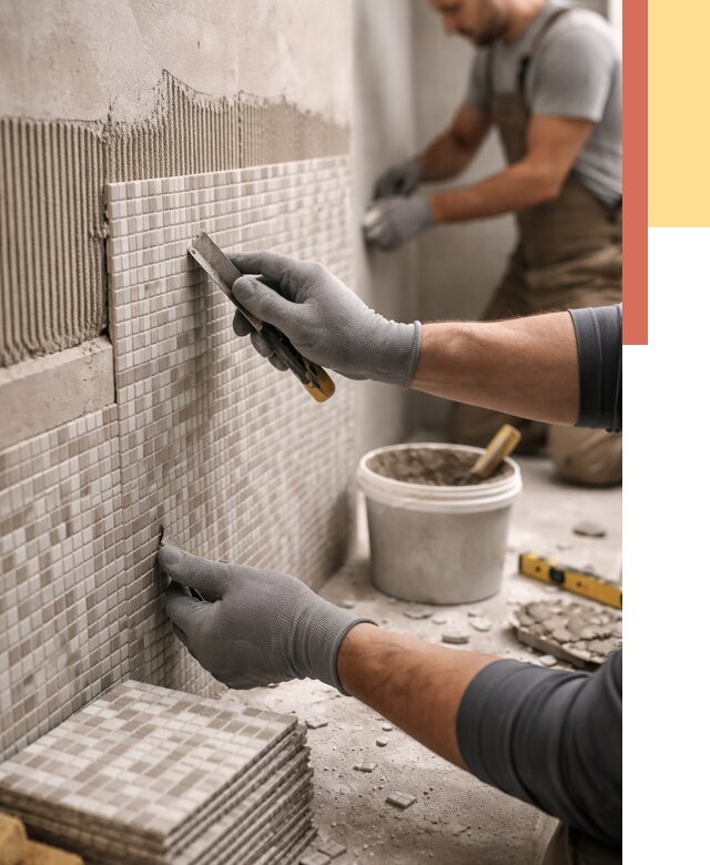 Облицовка стен мозаикой в Городце от 3239 руб/м2 — укладка мозаики на стены | ОТДЕЛОЧНИК-Грд