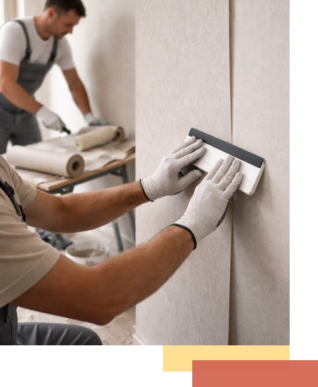 Поклейка обоев под покраску в Городце профессионально и быстро