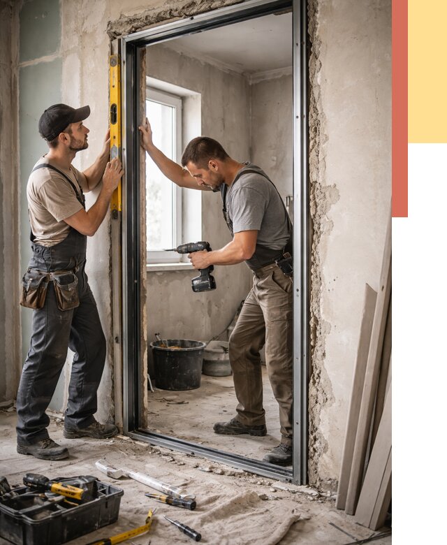 Закладка дверного проема в Городце от 3543 руб. — быстро и недорого | ОТДЕЛОЧНИК-Грд