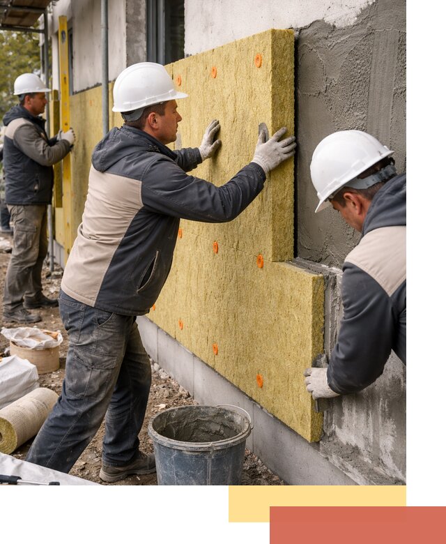 Утепление стен минватой в Городце — тепло и звукоизоляция