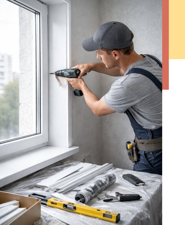 Установка пластиковых откосов в Городце от 2278 руб. | ОТДЕЛОЧНИК-Грд монтаж, быстро и недорого