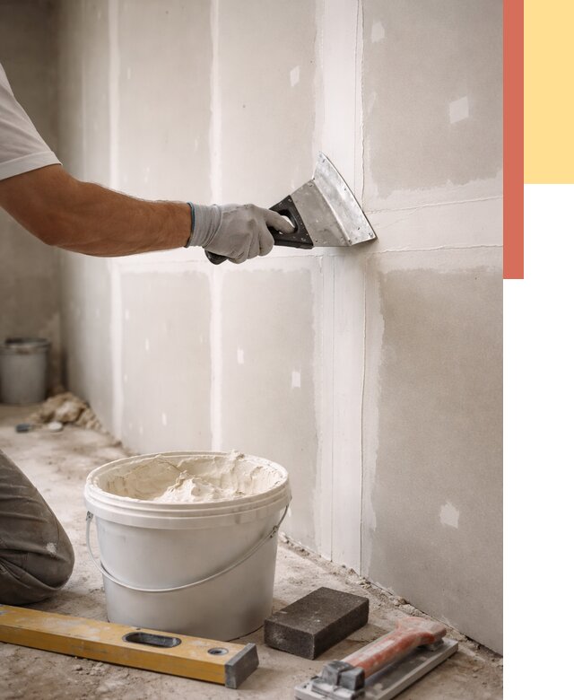 Шпаклевка перегородок из гипсокартона в Городце от 2531 руб. — услуги ОТДЕЛОЧНИК-Грд