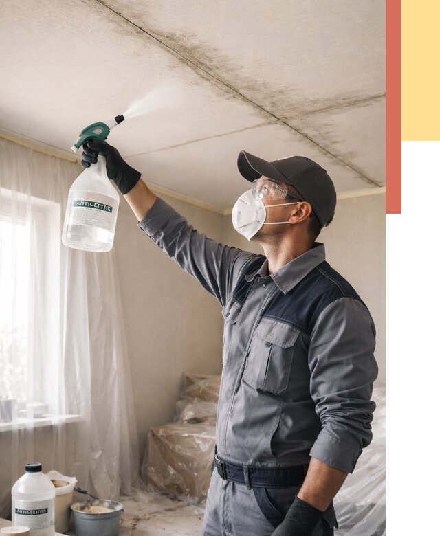 Антисептическая обработка потолка в Городце от 2531 руб. | ОТДЕЛОЧНИК-Грд