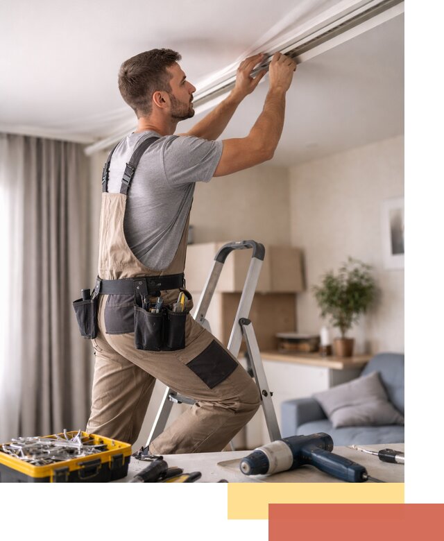 Ремонт натяжных потолков в Городце — качественно и оперативно