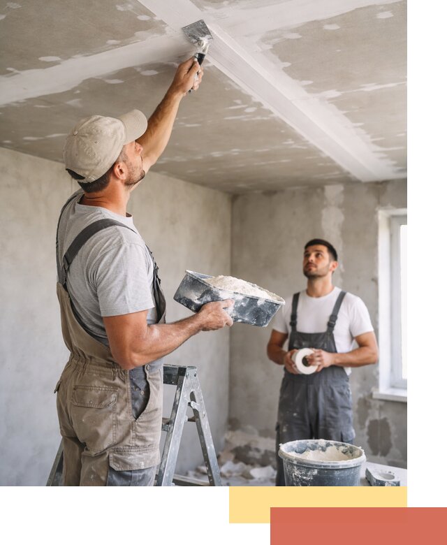 Обработка швов потолка ГКЛ в Городце: качественная заделка и шпатлевка