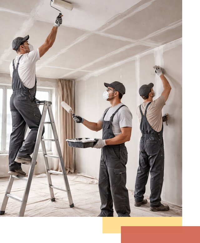 Покраска потолка из гипсокартона в Городце качественно и недорого