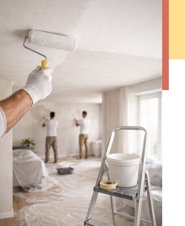 Покраска потолка акриловой краской в Городце от 2531 руб. | ОТДЕЛОЧНИК-Грд